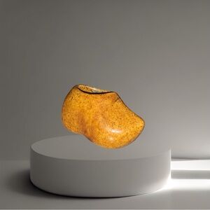 Vintage Ceramic Dutch Clog Shoe Miniature Figurine